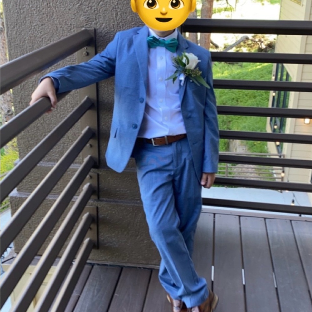 Nautica Blue Suit Modern Cut Blazer